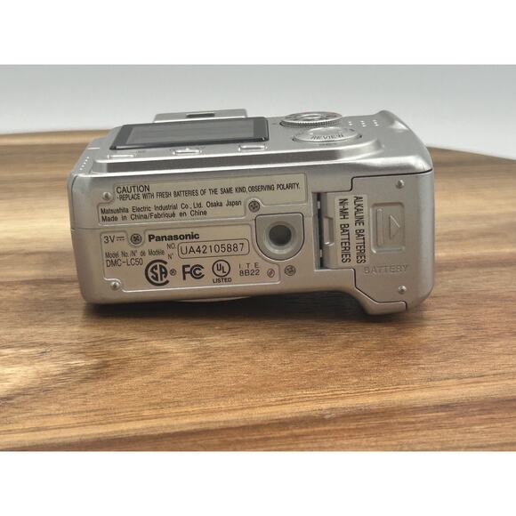 Panasonic Lumix DMC-LC50 Digital Camera 3.2MP 3X Zoom Leica Boxed w/ acc WORKS - Picture 11 of 16